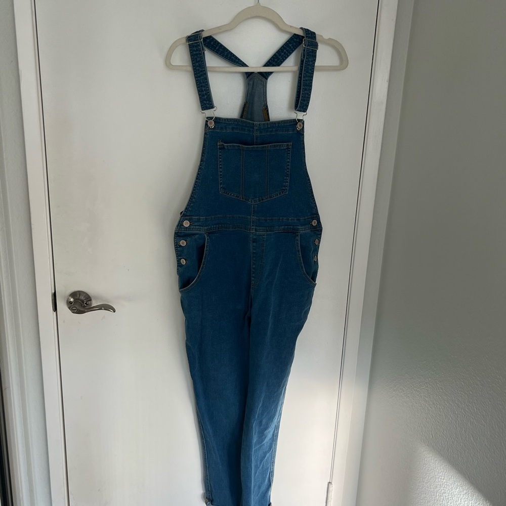 Denim overalls